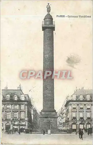 Cartes postales Paris Colonne Vendome