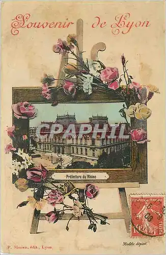 Cartes postales Souvenir de Lyon