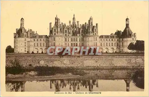 Cartes postales Environs de Mer Chateau de Chambord