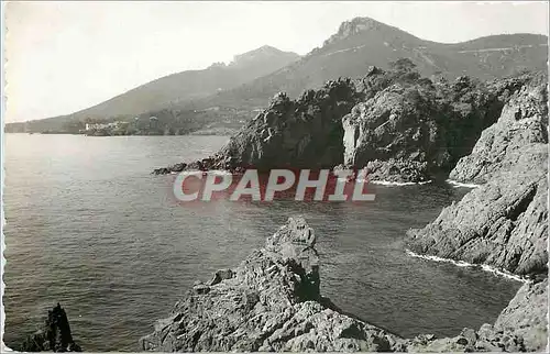 Moderne Karte La Corniche d'Or Roches Rouges du Trayas