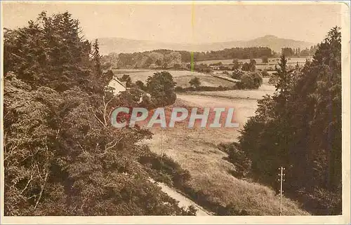 Ansichtskarte AK Saint Honore les Bains Nievre vue des Monts du Morvan