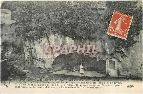 Ansichtskarte AK Royat les Bains La Grotte des Laveuses