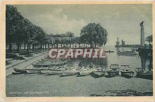 Cartes postales Konstanz Bateaux