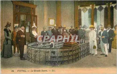 Cartes postales Vittel la grande Source