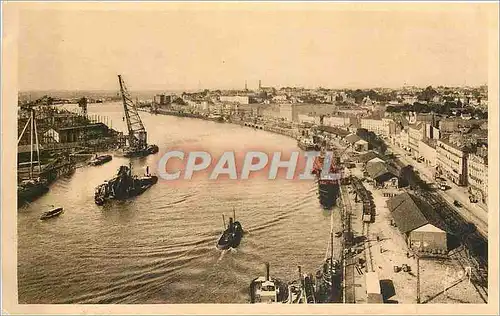 Cartes postales Nantes Loire Inferieure vue generale Chantiers de constructions