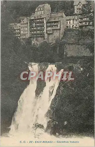 Ansichtskarte AK Eaux Bonnes Cascade du Valentin