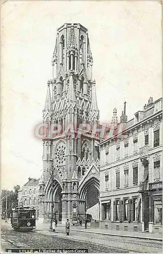 Ansichtskarte AK Lille l'Eglise du Sacre Coeur