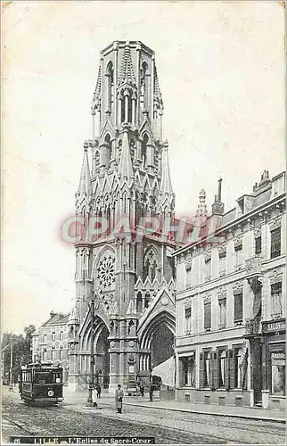 Cartes postales Lille l'Eglise du Sacre Coeur