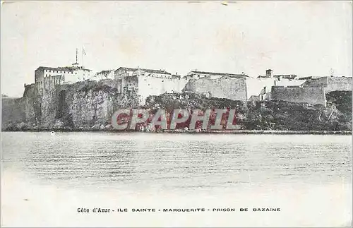 Cartes postales Cote d'Azur Ile Sainte Marguerite prison de Bazaine