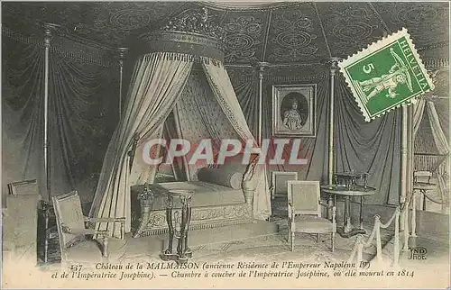 Cartes postales Chateau de la Malmaison ancienne Residence de l'Empereur Napoleon et de l'Imperatrice Josephine