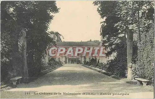 Cartes postales Le Chateau de la Malmaison Rueil Entree principale
