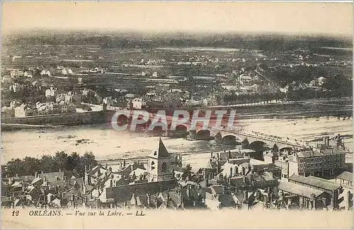 Cartes postales Orleans vue sur la Loire
