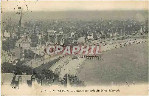 Ansichtskarte AK Le Havre Panorama pris du Nice Havrais