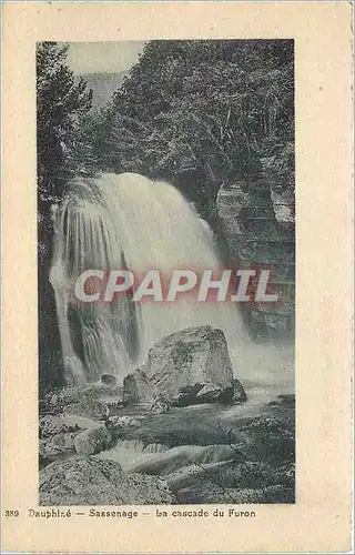 Cartes postales Dauphine Sassenage la cascade du Furon
