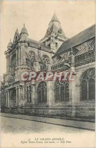 Ansichtskarte AK Le Grand Andely Eglise Notre Dame cote nord