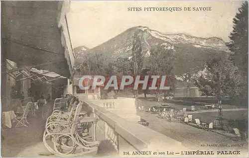 Cartes postales Annecy et son lac l'imperial palace