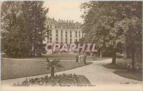 Cartes postales La Savoie Annecy l'Imperial palace