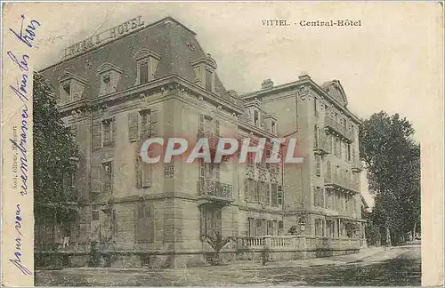 Cartes postales Vittel Central Hotel