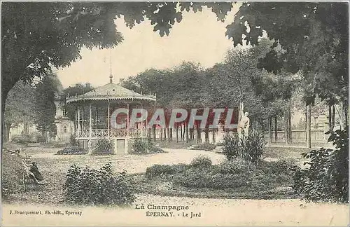 Cartes postales La Champagne Epernay le Jard