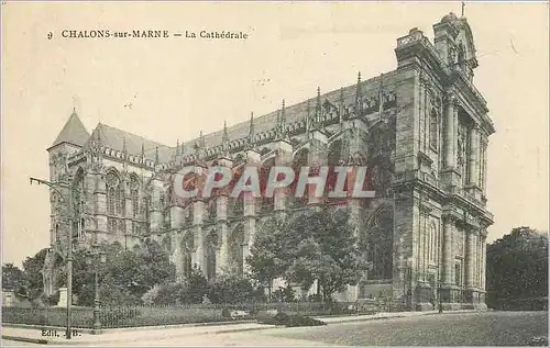 Cartes postales Chalons sur Marne la cathedrale