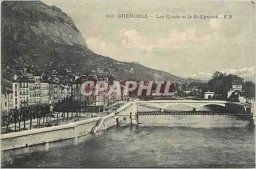 Cartes postales Grenoble les Quais et le St Eynard