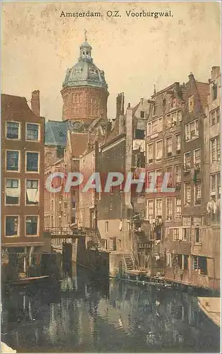 Cartes postales Amsterdam O Z Voorburgwal