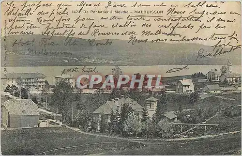 Cartes postales De Pontarlier a Mouthe Malbuisson