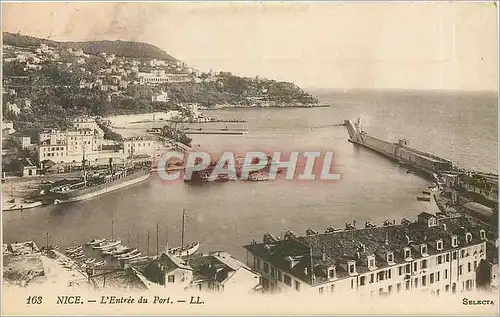 Cartes postales Nice l'entree du port