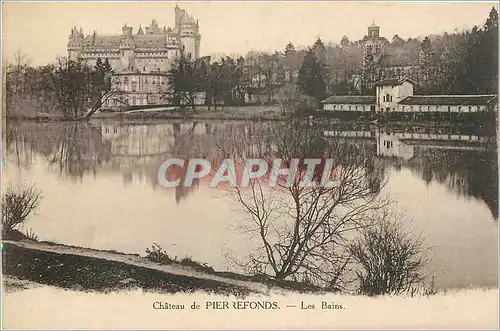 Cartes postales Chateau de Pierrefonds les bains