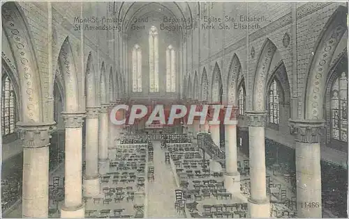 Cartes postales Mont St Amand Gand Eglise Ste Elisabeth