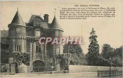 Cartes postales Chateau d'Yerres