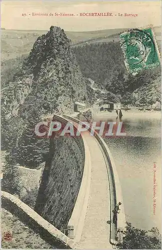 Cartes postales Environs de St Etienne Rochetaillee le Barrage