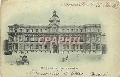 Cartes postales Marseille la prefecture