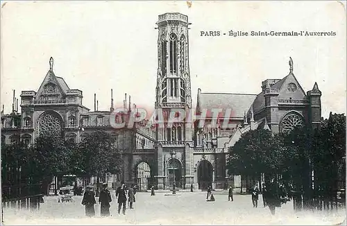 Cartes postales Paris Eglise Saint Germain l'Auxerrois