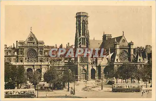 Cartes postales Paris en flanant l'Eglise Saint Germain l'Auxerrois