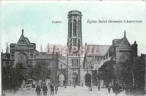 Cartes postales Paris Eglise Saint Germain l'Auxerrois