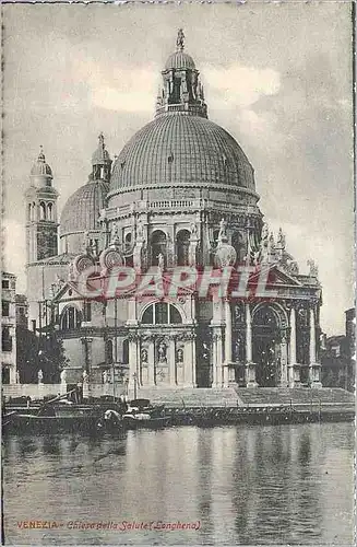 Cartes postales Venezia Chlessa della Salute Longhena