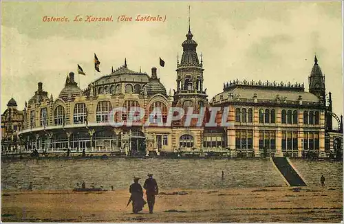 Ansichtskarte AK Ostende le Kursaal vue laterale