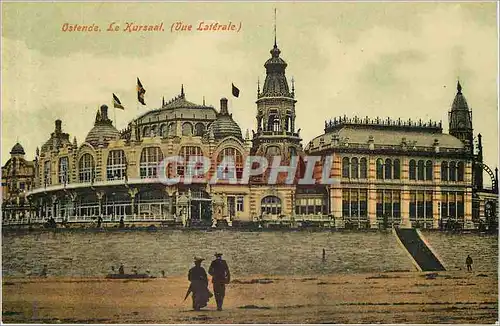 Cartes postales Ostende le Kursaal vue laterale