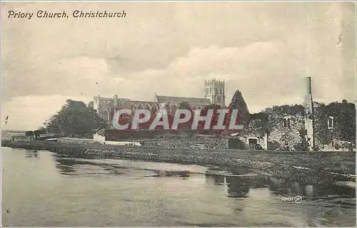 Cartes postales Priory Church Christchurch
