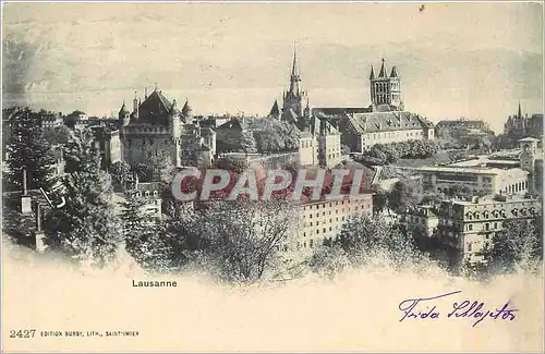Cartes postales Lausanne