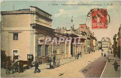 Cartes postales Dijon prefecture ancien hotel bouhier de Lantenay