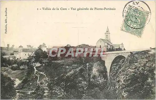 Cartes postales Vallee de la Cure vue generale de Pierre Perthuis