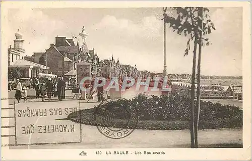 Cartes postales La Baule les Boulevards