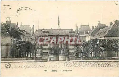 Cartes postales Melun la prefecture