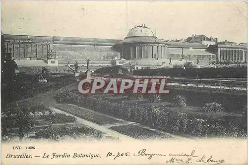 Cartes postales Bruxelles le jardin botanique