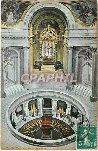 Cartes postales Paris tombeau de Napoleon 1er