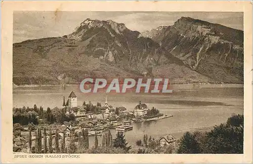 Cartes postales Spiez Gegen Rallig Stocke