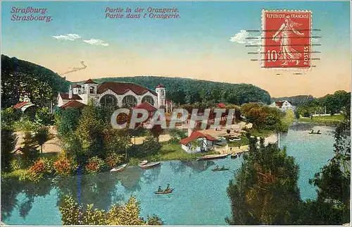 Cartes postales Strasbourg Partie dans l'Orangerie