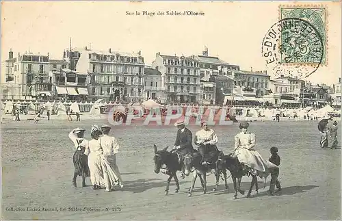 Cartes postales Sur la place des Sables d'Olonne Ane Mule